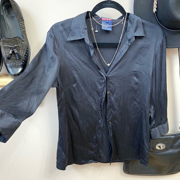 MAC&JAC  silk blouse 6 - Picture 3 of 5